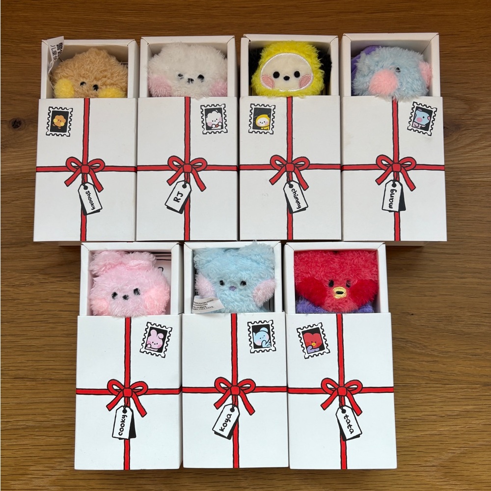 Line Friends BT21 Tatton Standing Dolls *Full Set*